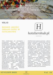 Vol.10 badanie jakości obsługi gości w hotelarstwie